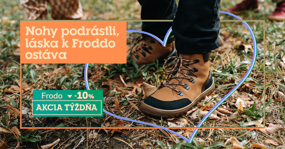 Využite zľavu -10 % na najobľúbenejšiu značku Froddo